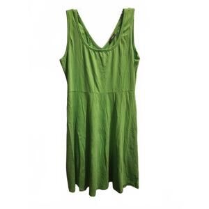Fensace Green Casual Tank Dress. Women's Size XL. 30 inches long.